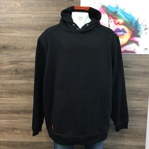 NEW! Brunt Workwear Mens The Shevlin Hoodie Black Sweatshirt 5XL BRA41007-001‎